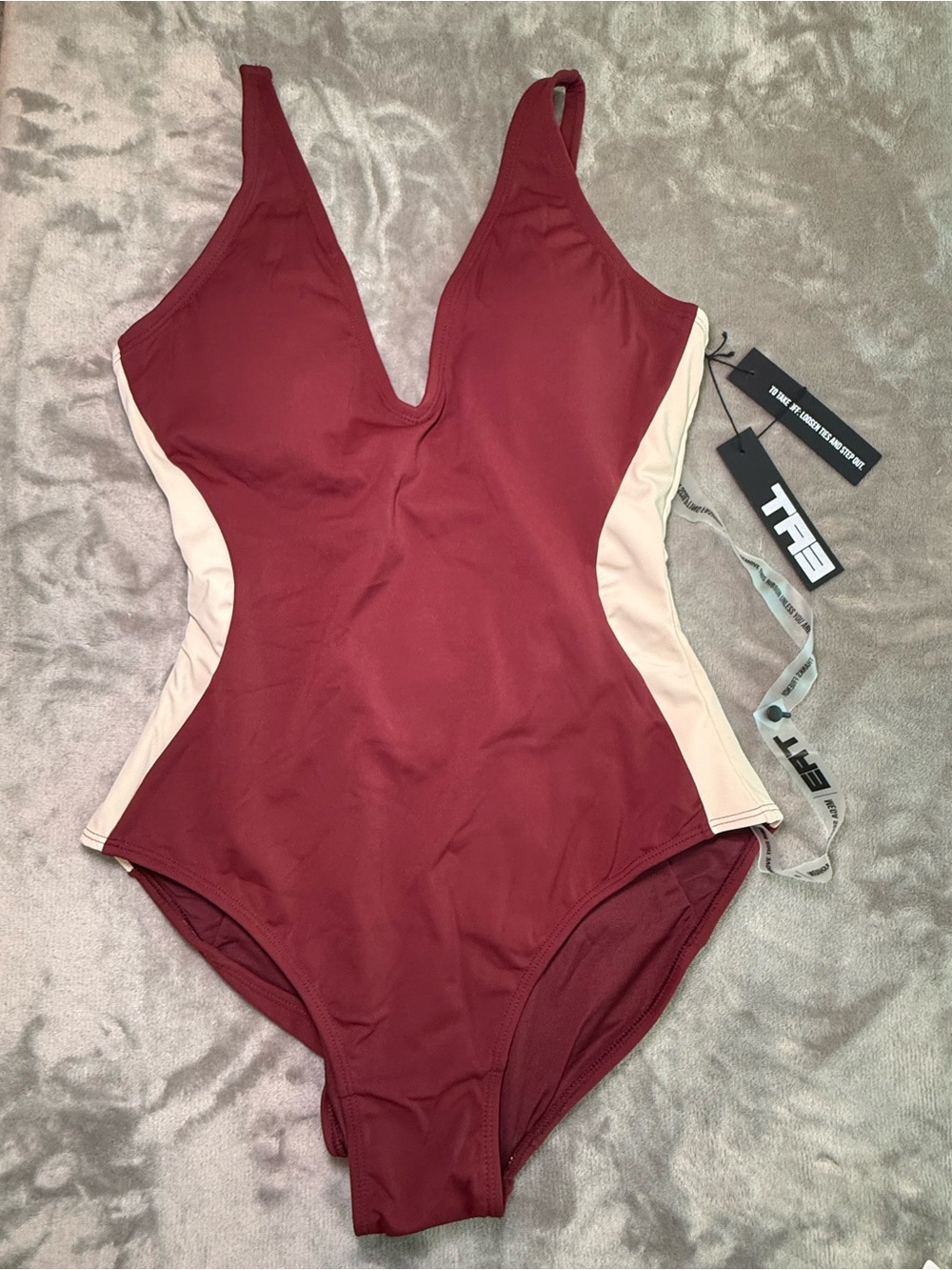 Ta3 Plungey Contour- cherry/oat- medium short - Picture 3 of 5